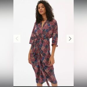 Anthropologie Miska Midi Dress